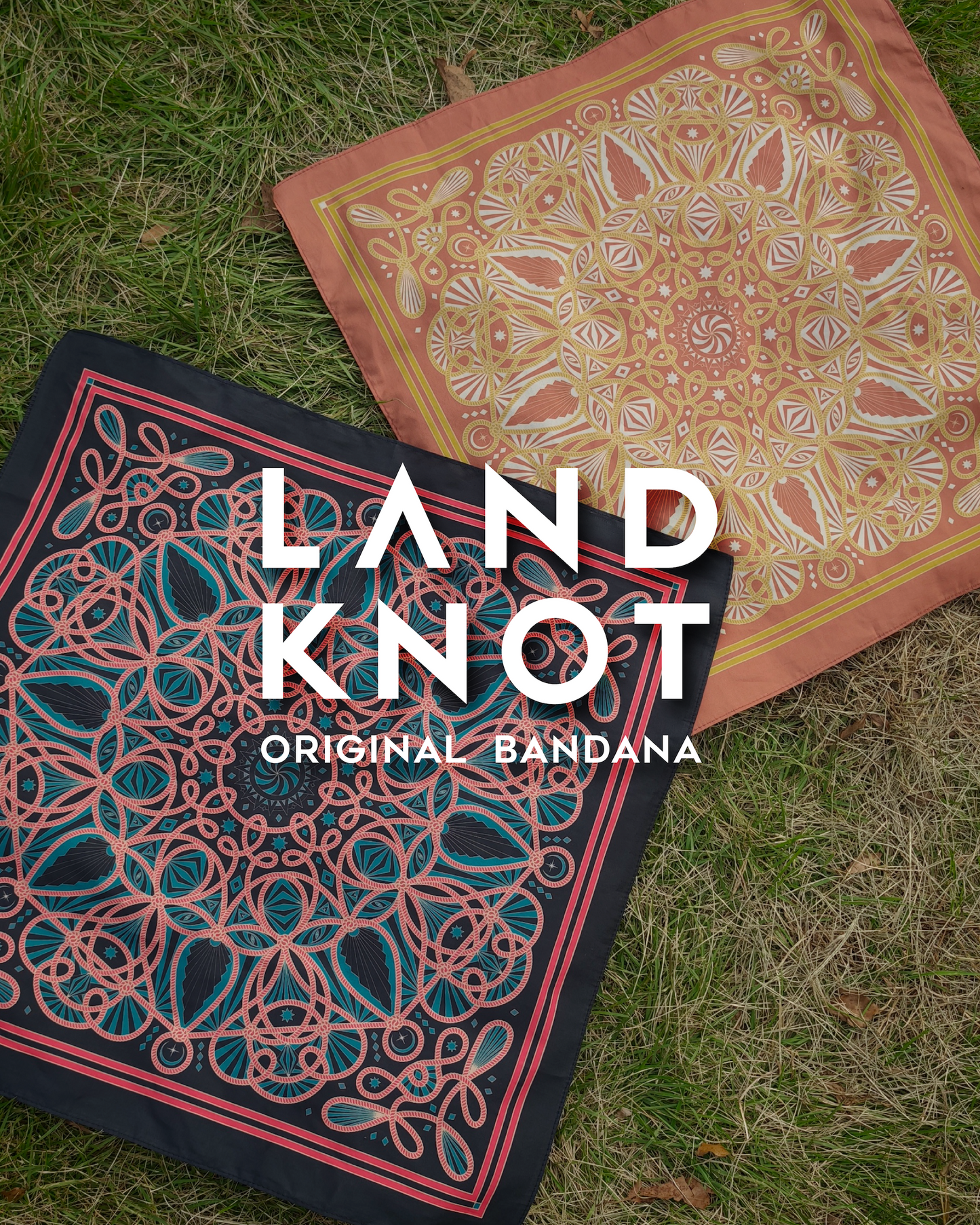 LAND KNOT 4th Anniversary Bandana ｜4周年記念オリジナルバンダナ